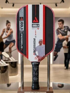 JOOLA Ben Johns Perseus Pro V 16mm Pickleball Paddle Blaze Red New Sealed USAP
